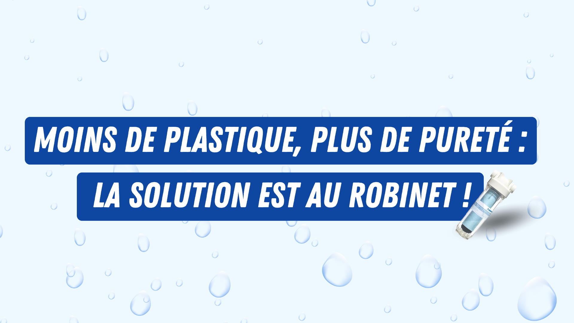 Illustration de différents systèmes de filtration d'eau, incluant des filtres à charbon actif, des osmoseurs inverses et des filtres sous évier.